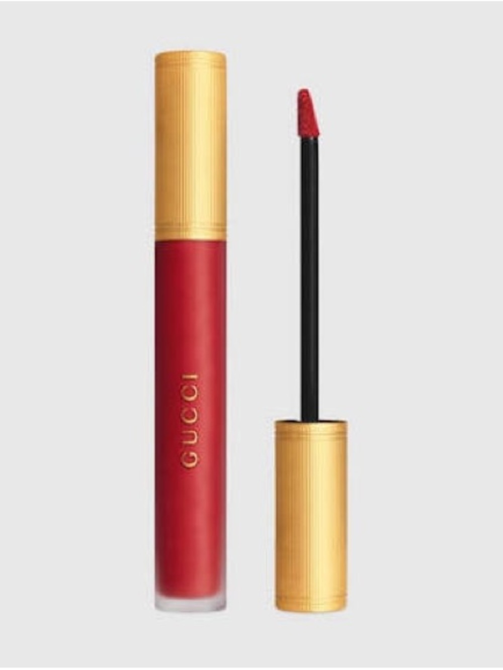 Gucci Liquid Matte Lip Color Transfer Proof Goldie Red - New in Box - Picture 2 of 13